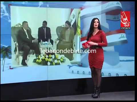 مذيعة لبنانية تفقد وعيها على الهواء