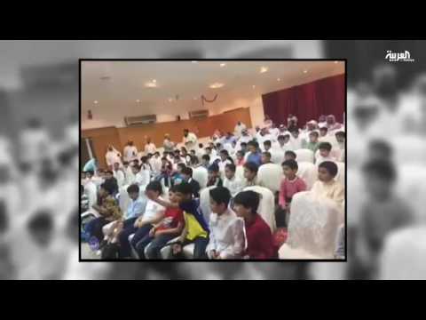 شخصيات كرتونية لاستقبال طلاب الابتدائي في مدارس الشرقية